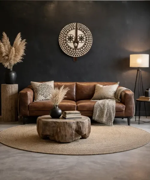 Bouclier Dans une Déco- LA CASE DE NOUDET
